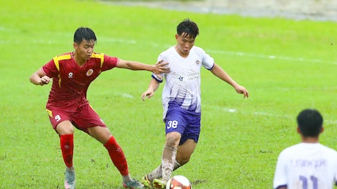 Hà Nội thắng đậm trận ra quân giải bóng đá U16 VĐQG
